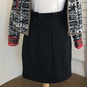 BCBG high waist pleated skirt